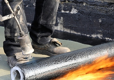 EPDM, GRP & felt flat roof repair service